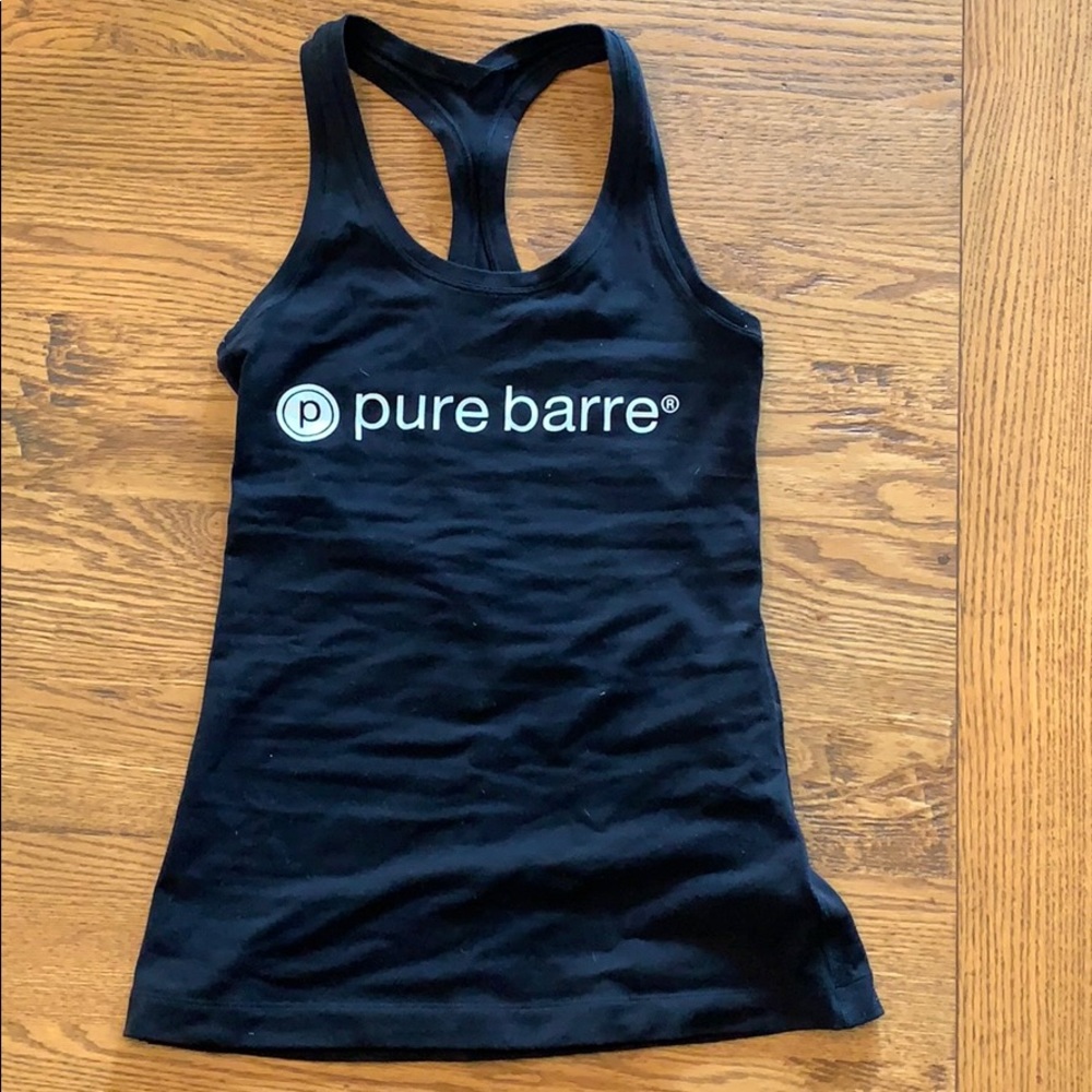 Exclusive lululemon/pure barre tank, size 4